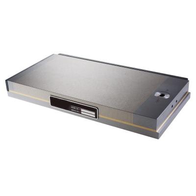 Permanent Magnetplan 200x400 mm til eroderings- og slibearbejde med max. holdekraft 120 N/cm² og poldeling 0,5+1,5 mm